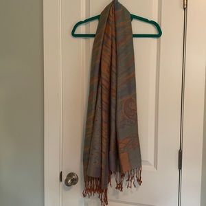 Pashmina Watercolor Scarf